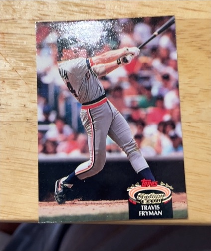 1992 Topps Stadium Club #59 Travis Fryman — front