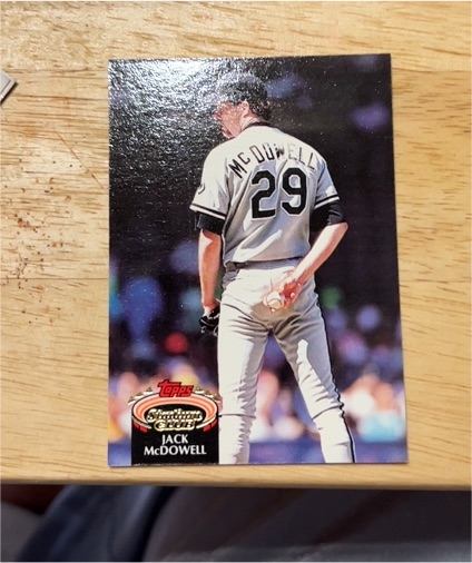 1992 Topps Stadium Club #52 Jack McDowell — front