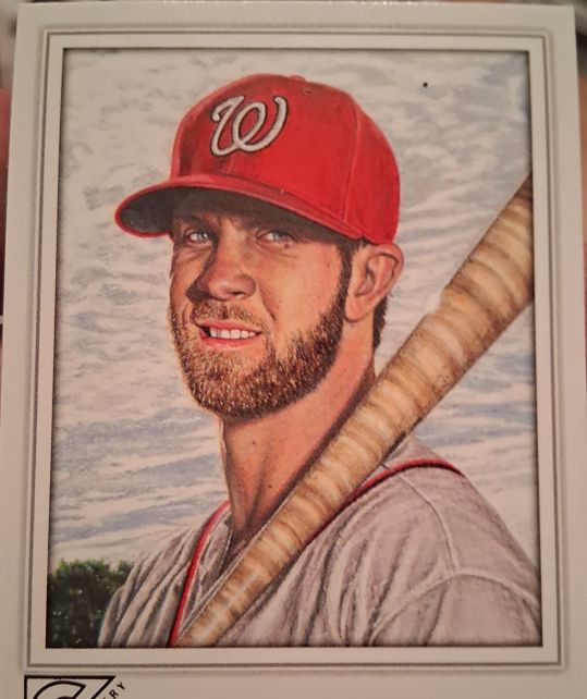 2017 Topps Gallery #25 Bryce Harper — front