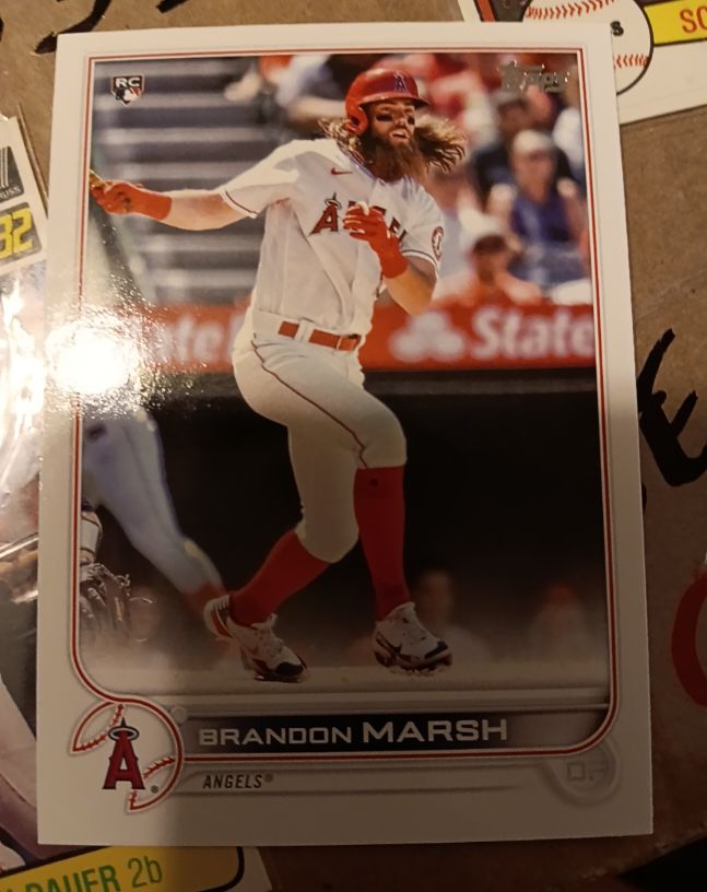 2022 Topps Opening Day #132 Brandon Marsh — front
