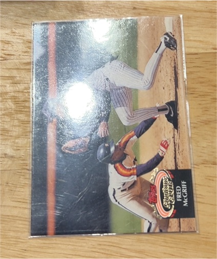 1992 Topps Stadium Club #580 Fred McGriff — front