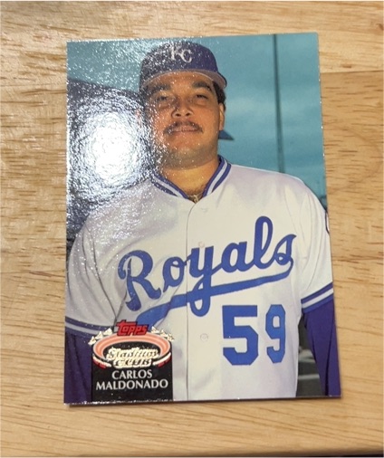 1992 Topps Stadium Club #569 Carlos Maldonado — front