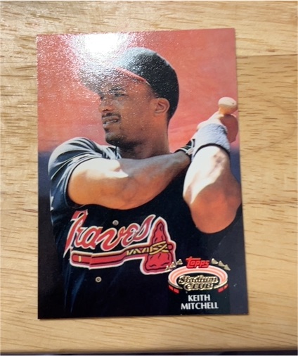 1992 Topps Stadium Club #551 Keith Mitchell — front