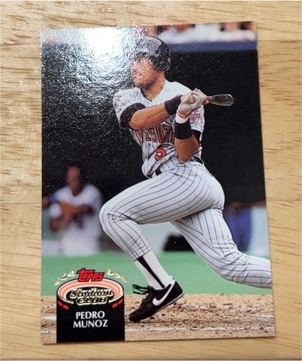 1992 Topps Stadium Club #125 Pedro Munoz — front