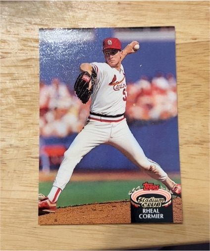 1992 Topps Stadium Club #506 Rheal Cormier — front