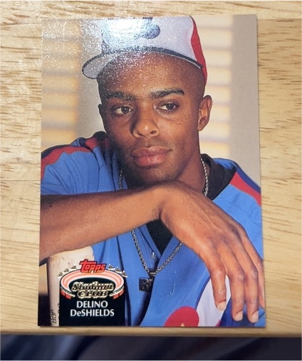 1992 Topps Stadium Club #505 Delino DeShields — front