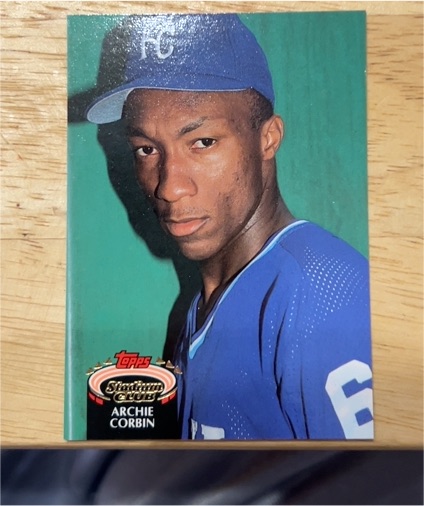 1992 Topps Stadium Club #473 Archie Corbin — front