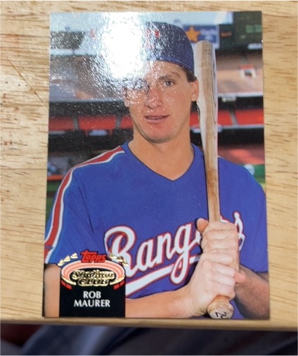 1992 Topps Stadium Club #462 Rob Maurer — front