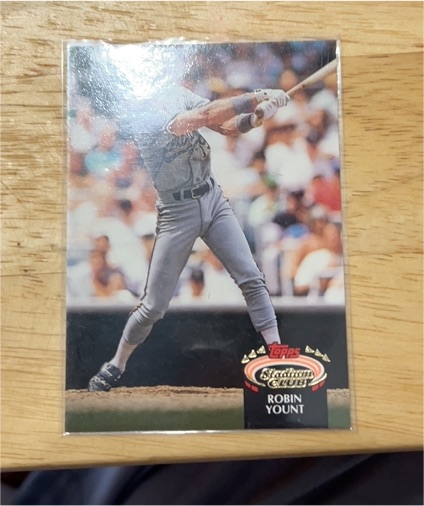 1992 Topps Stadium Club #450 Robin Yount — front