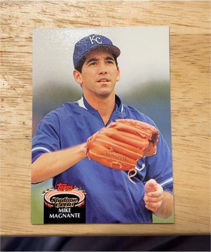 1992 Topps Stadium Club #448 Mike Magnante — front