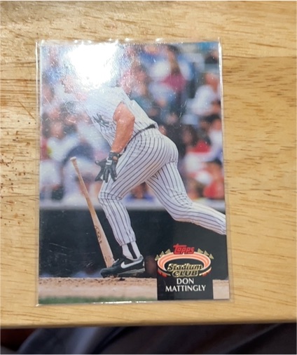 1992 Topps Stadium Club #420 Don Mattingly — front