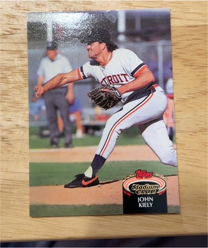 1992 Topps Stadium Club #384 John Kiely — front