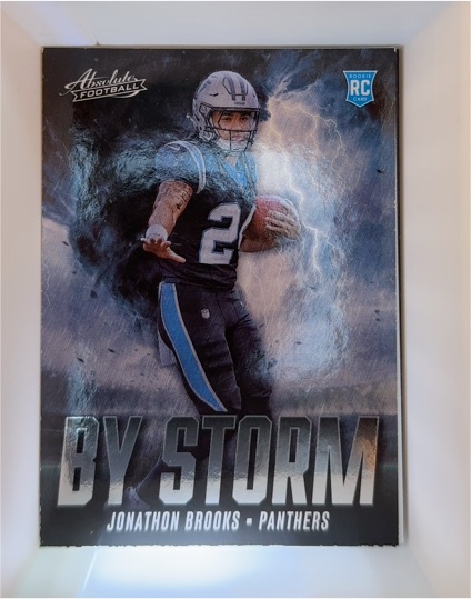 2024 Panini Absolute By Storm #BS-JBS Jonathon Brooks — front