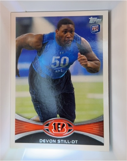 2012 Topps #266 Devon Still Rookie RC Cincinnati Bengals — front
