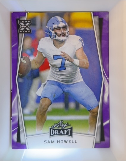 2022 Leaf Draft #B-10 Sam Howell — front