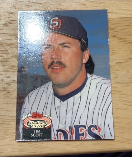 1992 Topps Stadium Club #881 Tim Scott — front