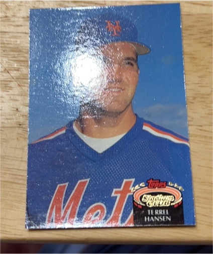 1992 Topps Stadium Club #878 Terrel Hansen — front