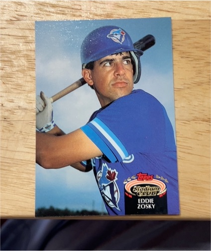 1992 Topps Stadium Club #873 Eddie Zosky — front