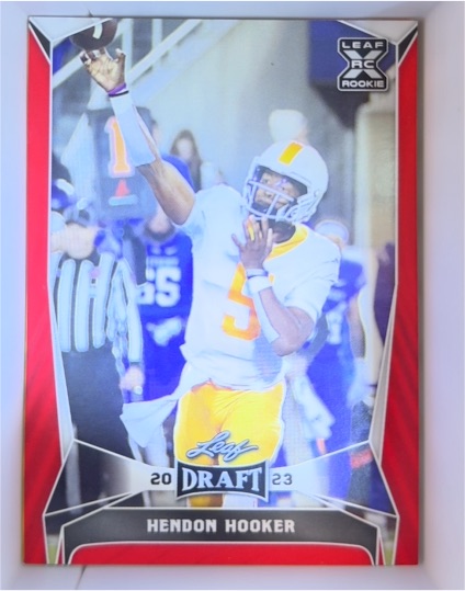 2023 Leaf Draft #48 Hendon Hooker — front