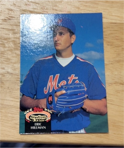 1992 Topps Stadium Club #847 Eric Hillman — front