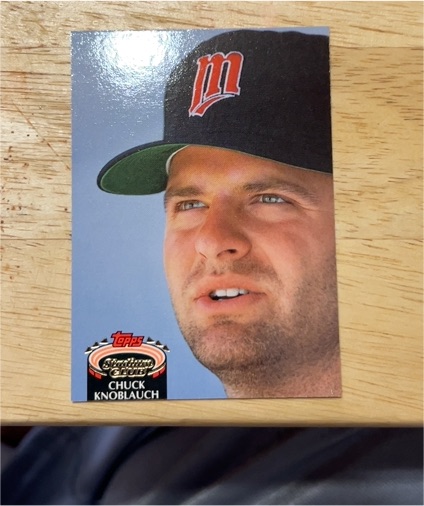 1992 Topps Stadium Club #830 Chuck Knoblauch — front