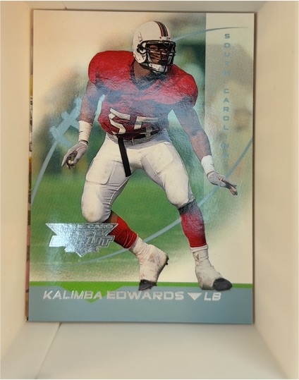 2002 Topps Debut #175 Kalimba Edwards — front