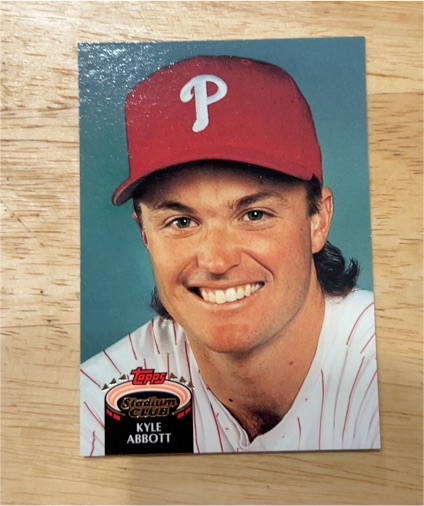 1992 Topps Stadium Club #818 Kyle Abbott — front