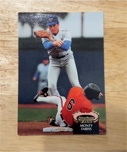 1992 Topps Stadium Club #803 Monty Fariss — front