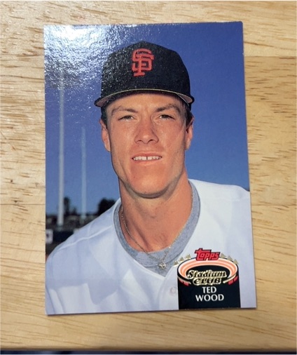1992 Topps Stadium Club #799 Ted Wood — front