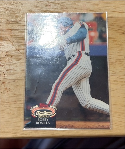 1992 Topps Stadium Club #780 Bobby Bonilla — front