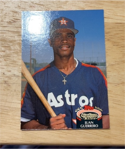 1992 Topps Stadium Club #775 Juan Guerrero — front