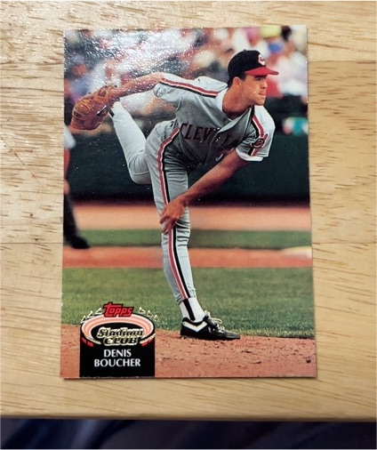 1992 Topps Stadium Club Denis Boucher — front