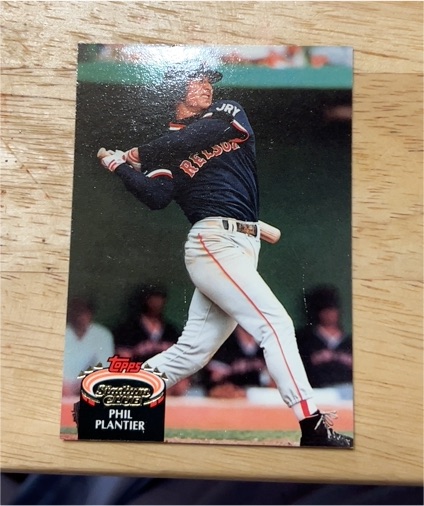 1992 Topps Stadium Club #760 Phil Plantier — front