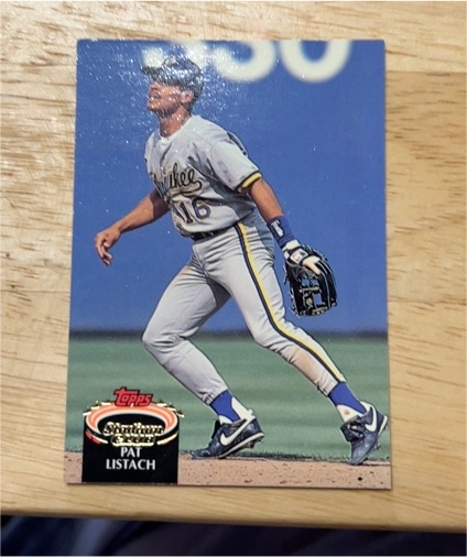 1992 Topps Stadium Club #757 Pat Listach — front