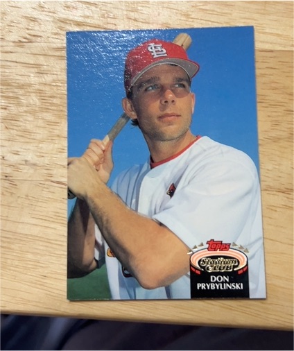1992 Topps Stadium Club #886 Don Prybylinski — front
