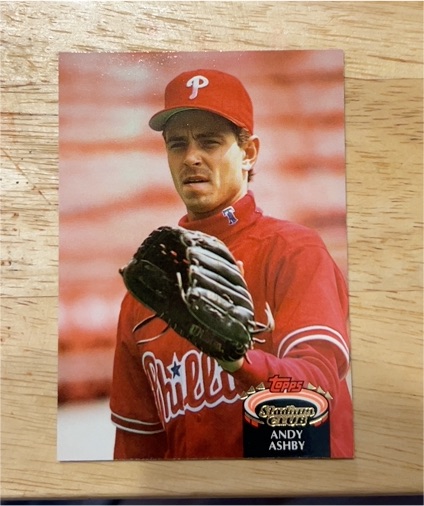 1992 Topps Stadium Club #717 Andy Ashby — front