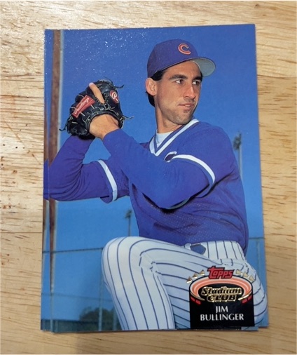 1992 Topps Stadium Club #714 Jim Bullinger — front