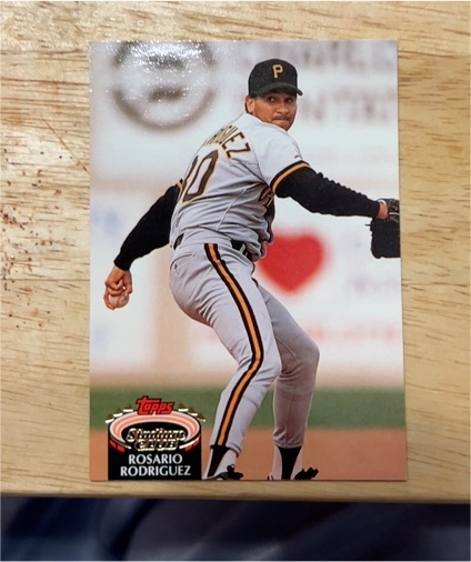 1992 Topps Stadium Club Rosario Rodriguez — front