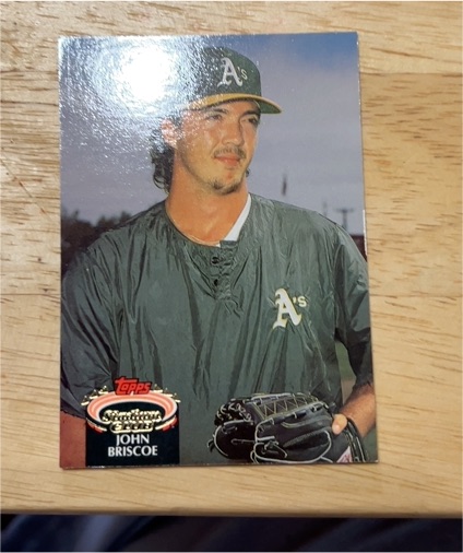 1992 Topps Stadium Club #681 John Briscoe — front