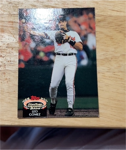 1992 Topps Stadium Club #446 Leo Gomez — front
