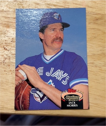 1992 Topps Stadium Club #640 Jack Morris — front