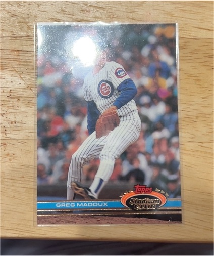 1991 Topps Stadium Club #126 Greg Maddux — front
