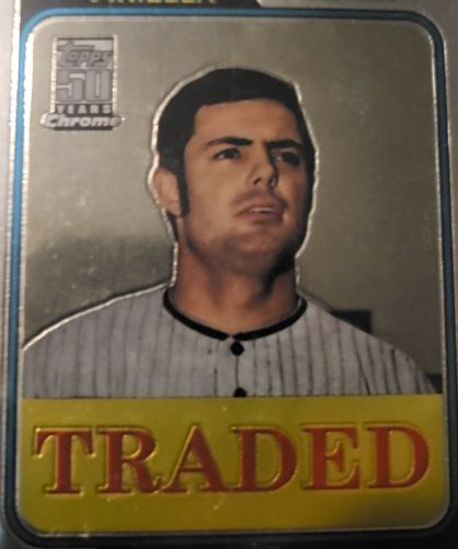 2001 Topps Chrome Traded #T108 Lou Piniella — front