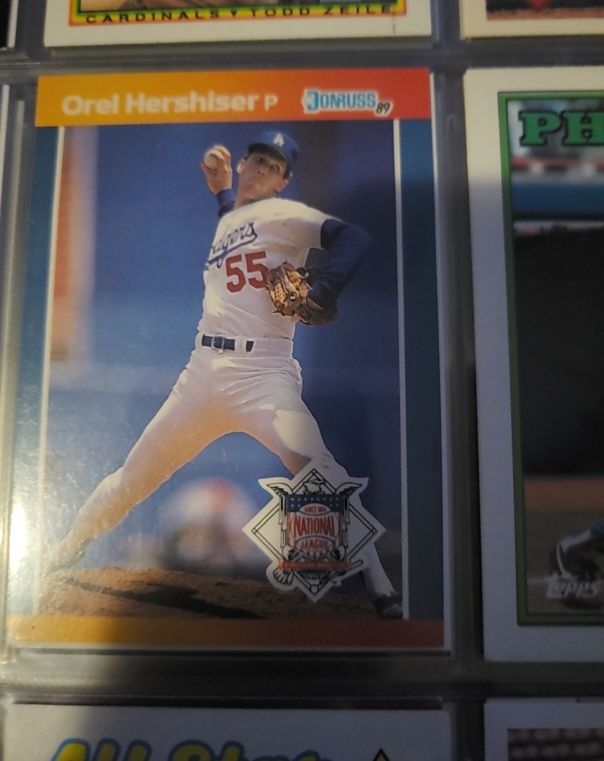 1989 Donruss All-Stars #50 Orel Hershiser — front