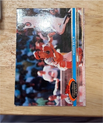 1991 Topps Stadium Club #255 Todd Zeile — front
