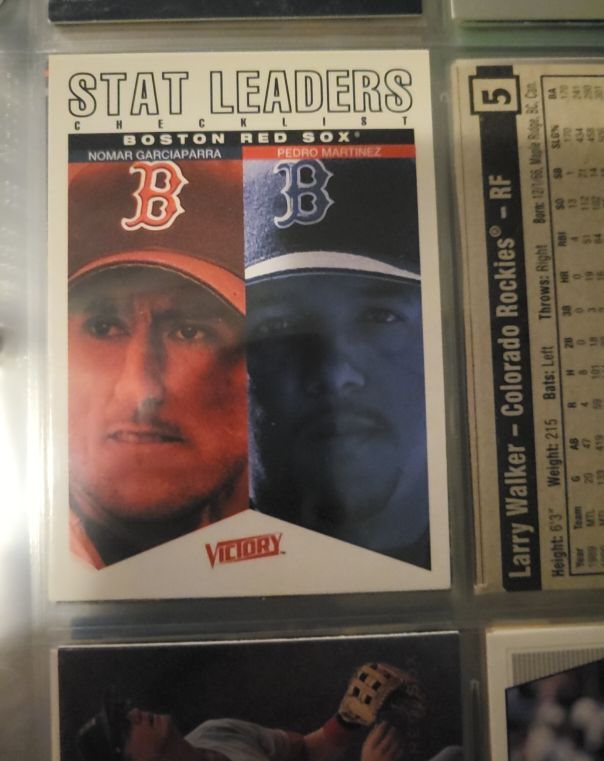2000 Upper Deck Victory #254 Nomar Garciaparra Pedro Martinez — front