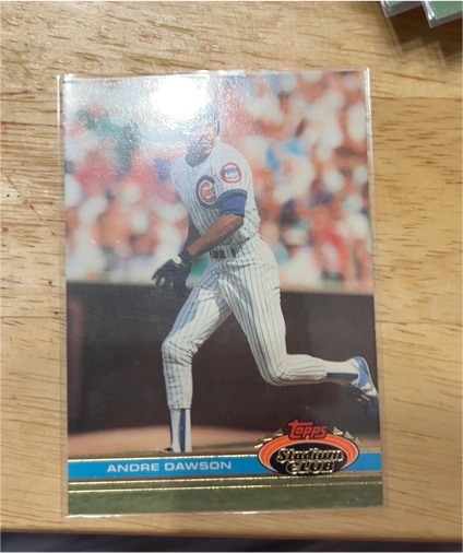 1991 Topps Stadium Club #310 Andre Dawson — front