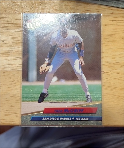 1992 Fleer Ultra #282 Fred McGriff — front