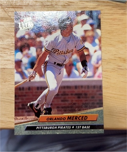 1992 Fleer Ultra #257 Orlando Merced — front