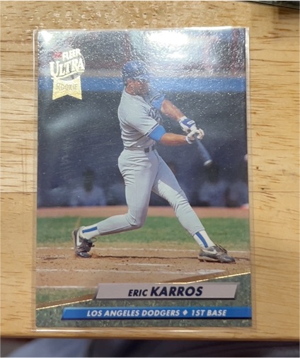 1992 Fleer Ultra #508 Eric Karros — front